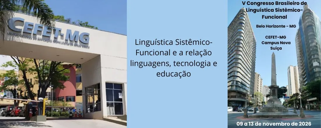 V Congresso Brasileiro de Linguística Sistêmico-Funcional
