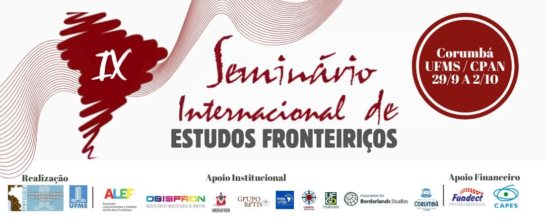IX Seminário Internacional de Estudos Fronteiriços