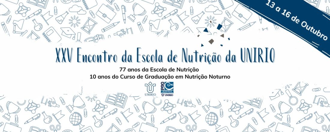 XXV Encontro da Escola de Nutrição da UNIRIO