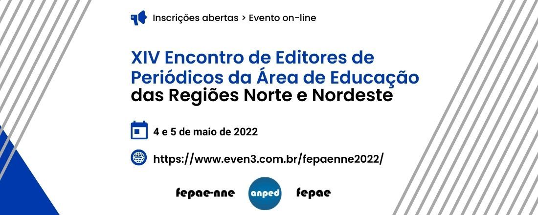 XIV Encontro de Editores de Periódicos da Área de Educação das Regiões Norte e Nordeste