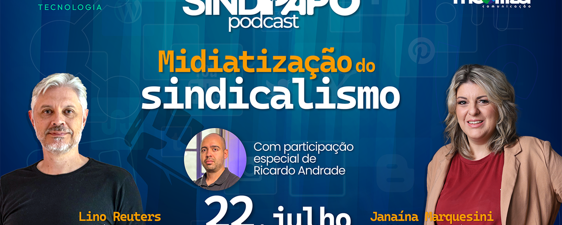 Reserva do Livro "Midiatização do Sindicalismo".