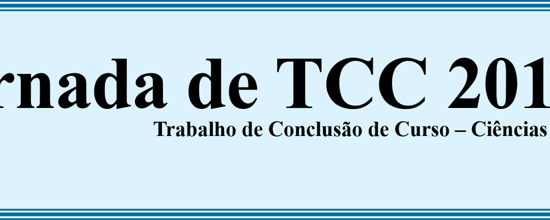 Jornada de TCC 2019-2  - Ciências Biológicas - PUC Goiás