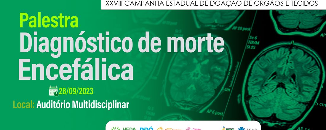 Palestra: diagnostico de Morte Encefálica