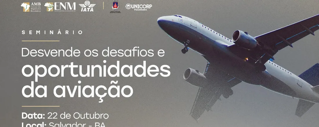 Seminário sobre Direito Aeronáutico: Cooperação Internacional, Regulação e Segurança no Transporte Aéreo