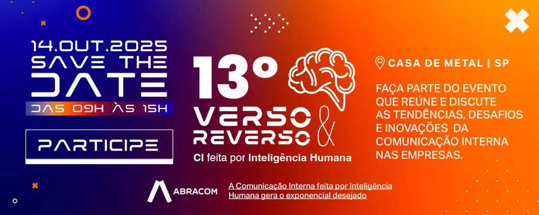 13º Verso e Reverso da Comunicação Interna