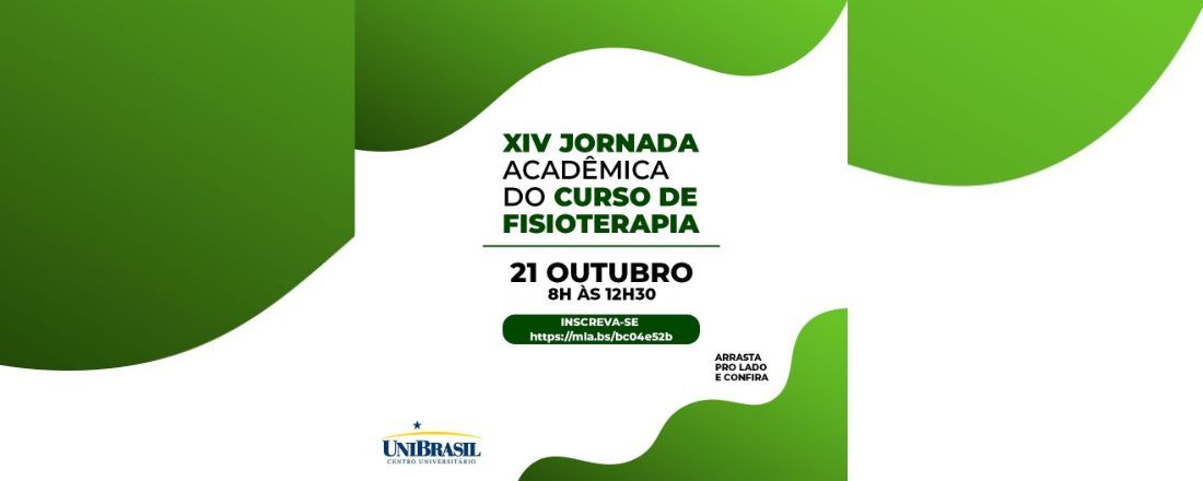 XIV Jornada Acadêmica do curso de Fisioterapia