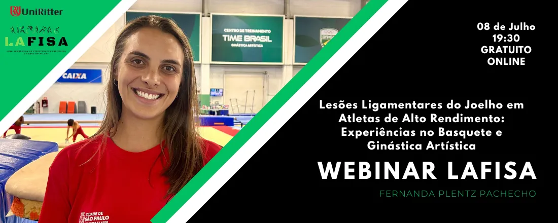 WEBINAR: Lesões Ligamentares do Joelho em Atletas de Alto Rendimento: Experiências no Basquete e Ginástica Artística
