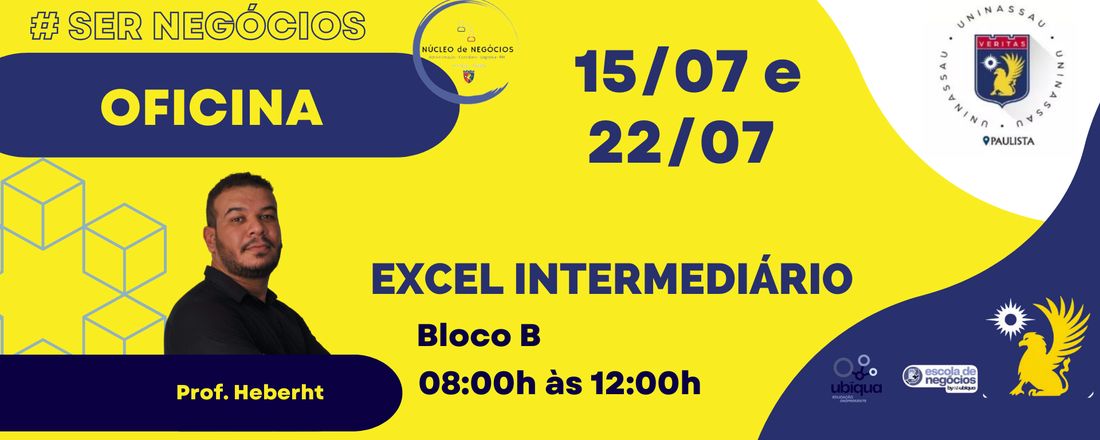 Oficina : Excel Intermediário