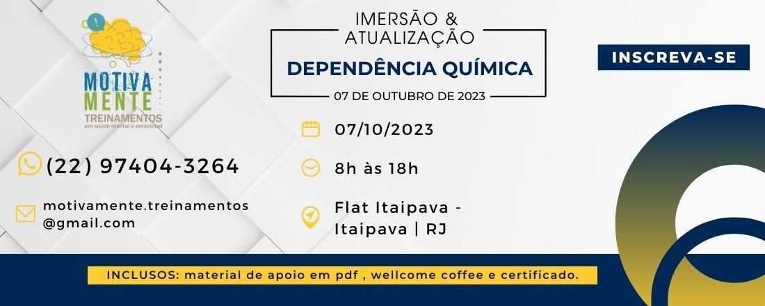 Imersão & Atualização em Dependência Química