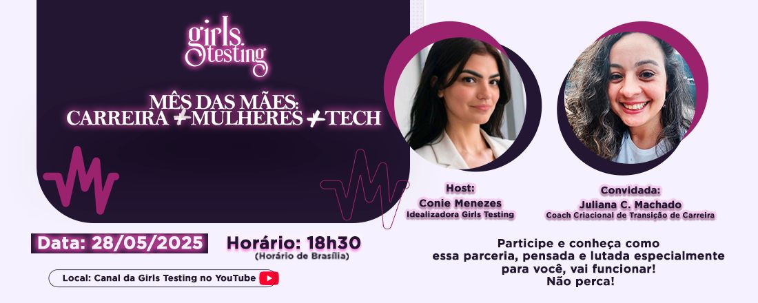 CARREIRA + MULHERES + TECH