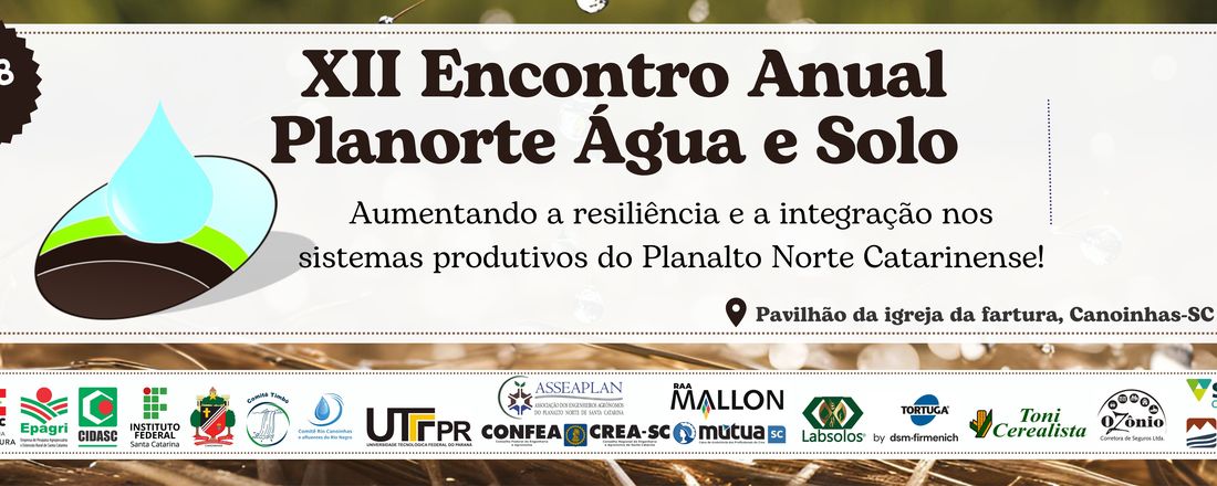 XII Encontro Anual do Programa Planorte Água e Solo