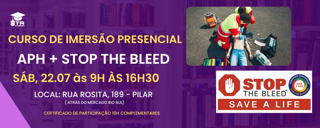 CURSO PRESENCIAL: APH + STOP THE BLEED