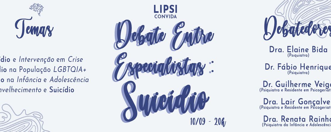 Debate entre Especialistas: Suicídio