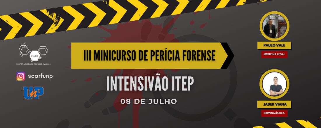 III Minicurso de Perícia Forense