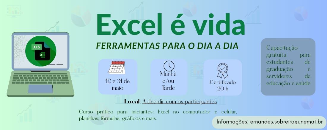 Excel é vida – Ferramentas para o Dia a Dia