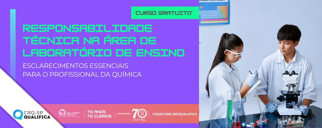 Curso Responsabilidade Técnica por Laboratório de Ensino