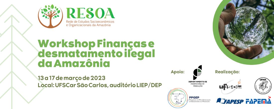 Workshop Finanças e desmatamento ilegal da Amazônia