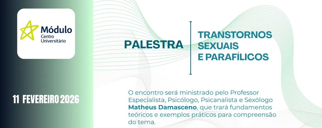 Palestra: Transtornos Sexuais e Parafílicos