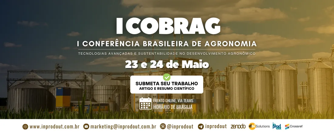 I CONFERÊNCIA BRASILEIRA DE AGRONOMIA (COBRAG)