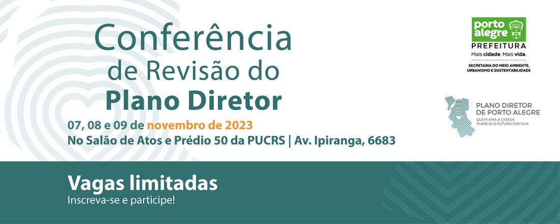 Conferência de Revisão do Plano Diretor