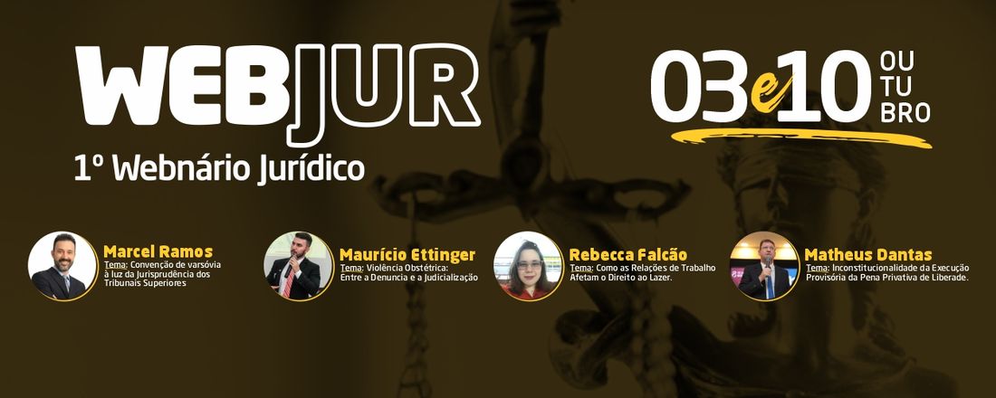 WebJur - 1º Webnário Jurídico