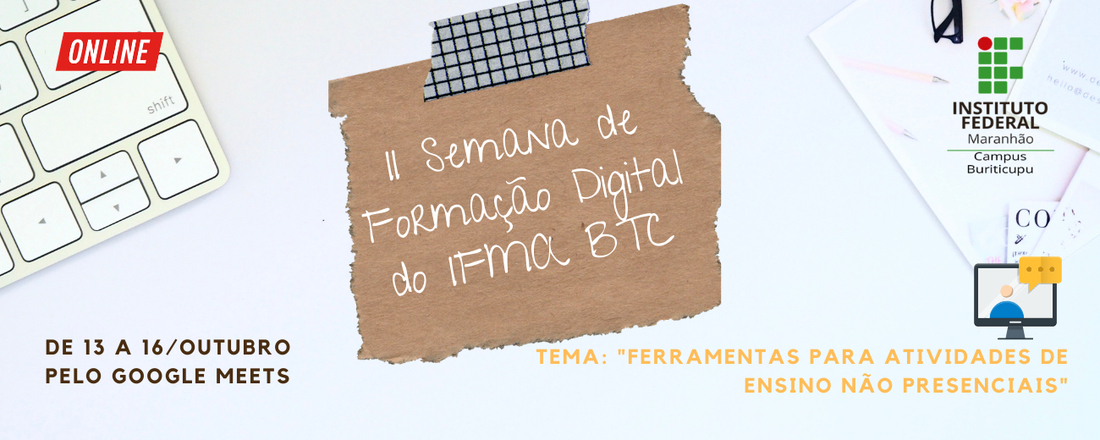 II Semana de Formação Digital do IFMA, Campus Buriticupu