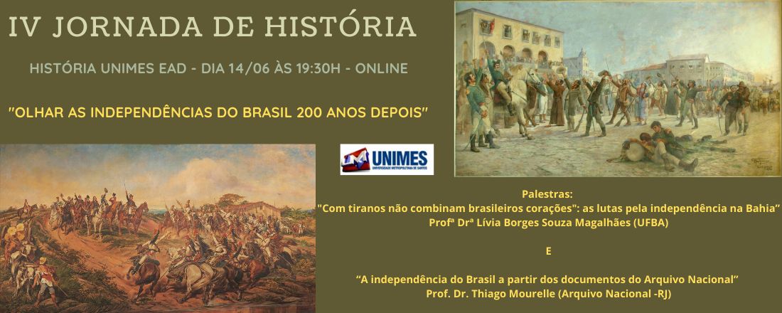 IV Jornada de História - UNIMES EaD