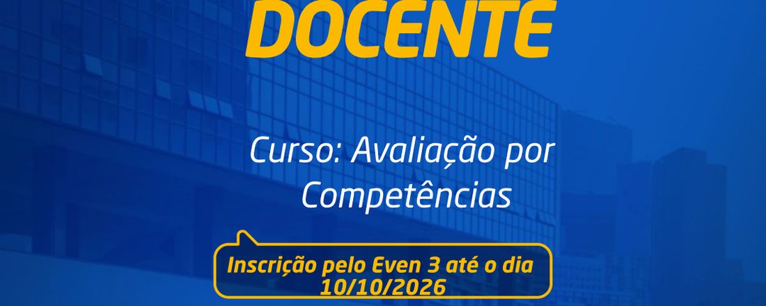 Formação Continuada Docente - Avaliação por Competência