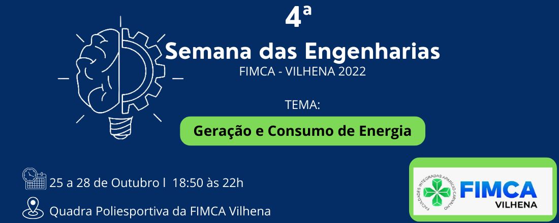 4ª Semana das Engenharias - FIMCA Vilhena