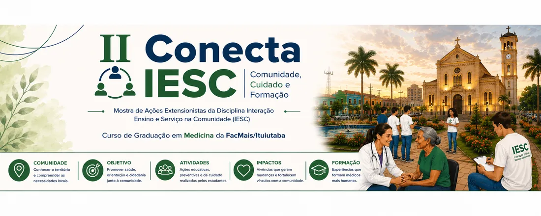 II CONECTA IESC: COMUNIDADE, CUIDADO E FORMAÇÃO
