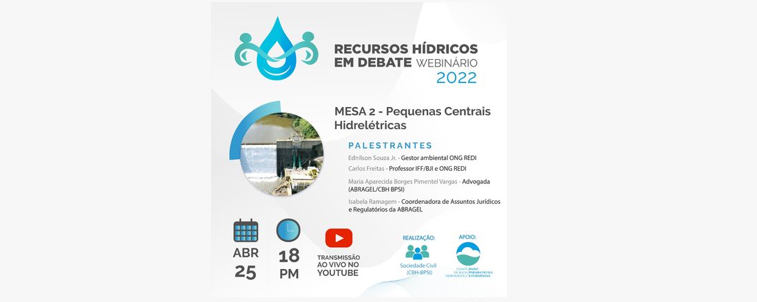 Recursos Hídricos em Debate - Pequenas Centrais Hidrelétricas
