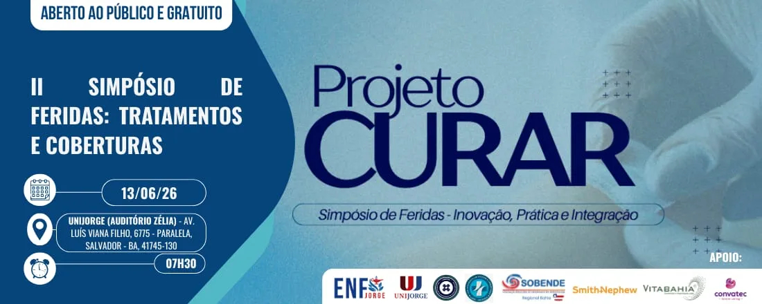Curar II Simpósio de Feridas Tratamento e Coberturas