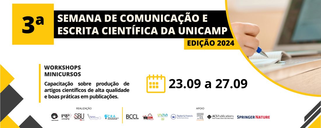 3ª Semana de Comunicação e Escrita Científica da Unicamp