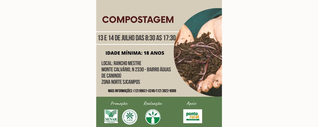 OLERICULTURA BÁSICA – COMPOSTAGEM