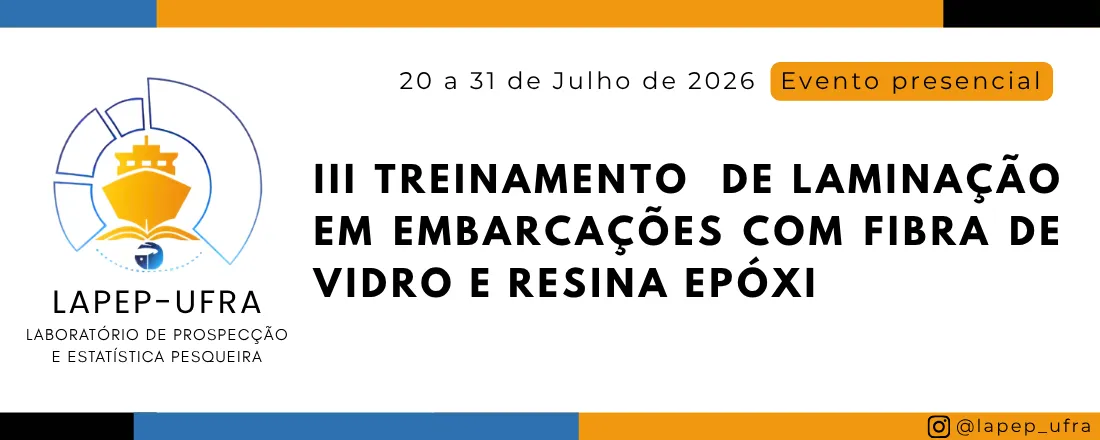 III Treinamento de laminação em embarcações com Fibra de Vidro e Resina Epóxi
