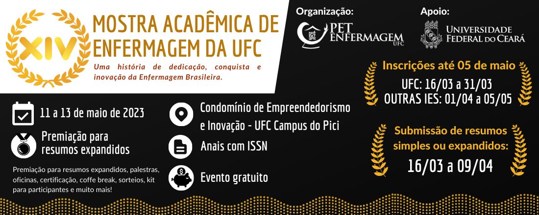 XIV Mostra Acadêmica de Enfermagem da UFC