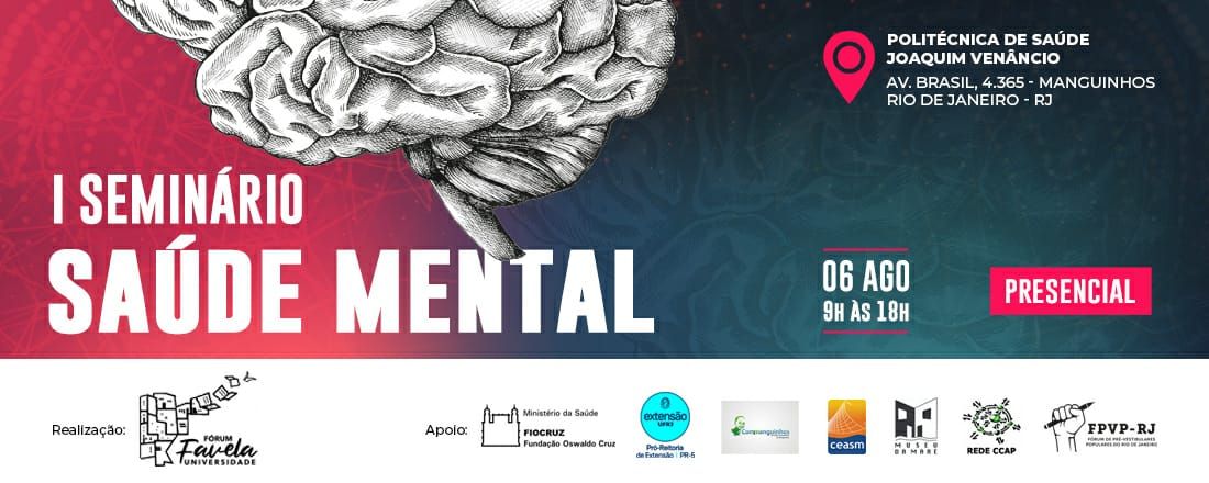 I SEMINÁRIO DE SAÚDE MENTAL