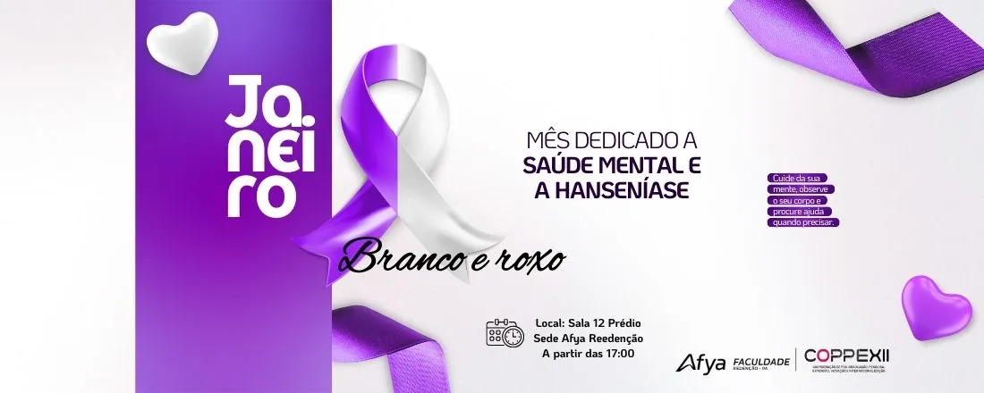 I Café com Ciência: Janeiro Branco e Roxo