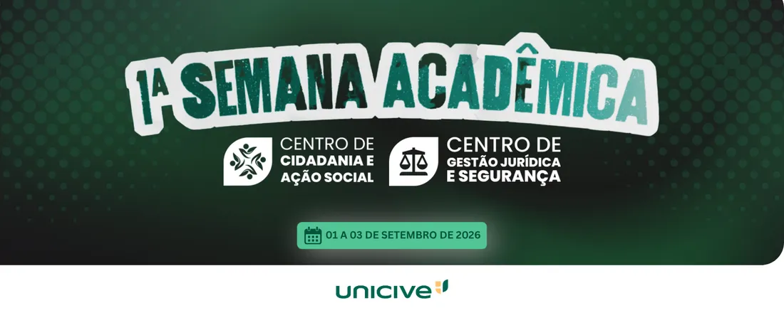 I SEMANA ACADÊMICA CCAS E CGJS
