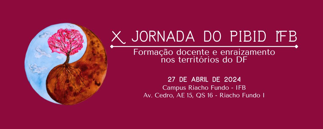 X Jornada do PIBID IFB