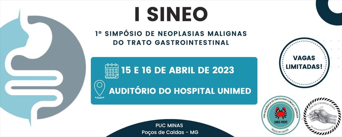 1° SIMPÓSIO DE NEOPLASIAS MALIGNAS DO TRATO GASTROINTESTINAL