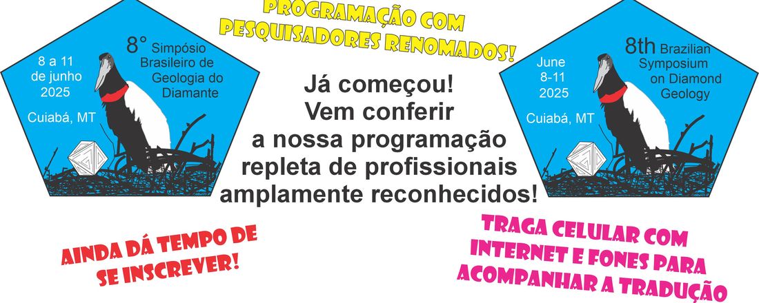 8º Simpósio Brasileiro de Geologia do Diamante