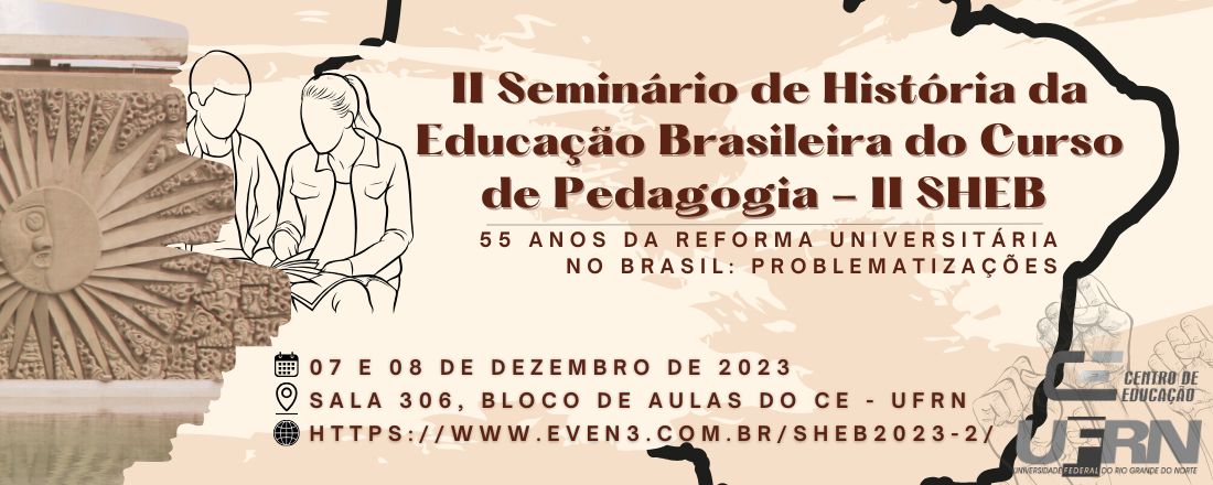 II Seminário de História da Educação Brasileira do Curso de Pedagogia - II SHEB