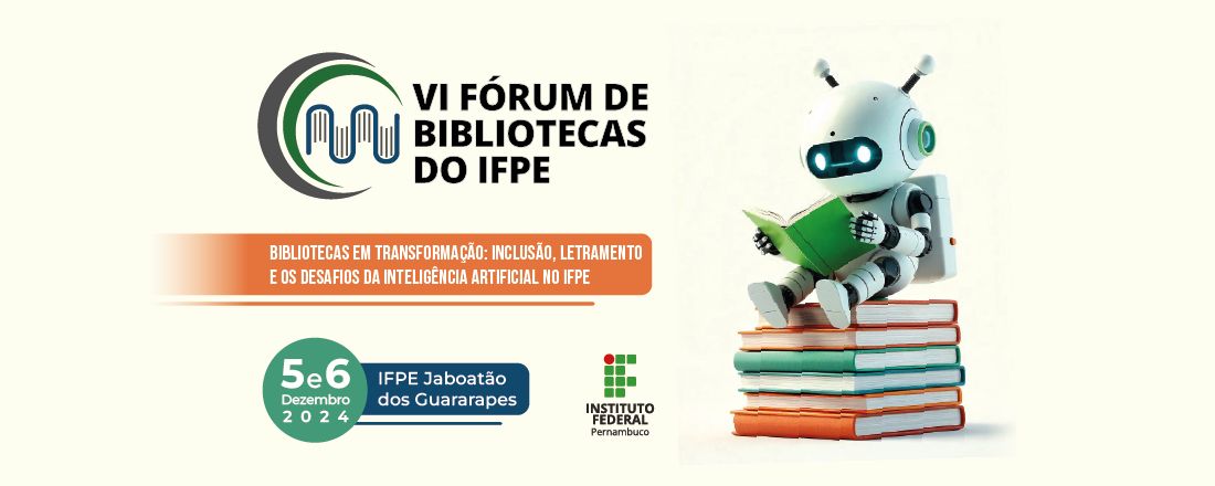 VI Fórum de Bibliotecas do IFPE