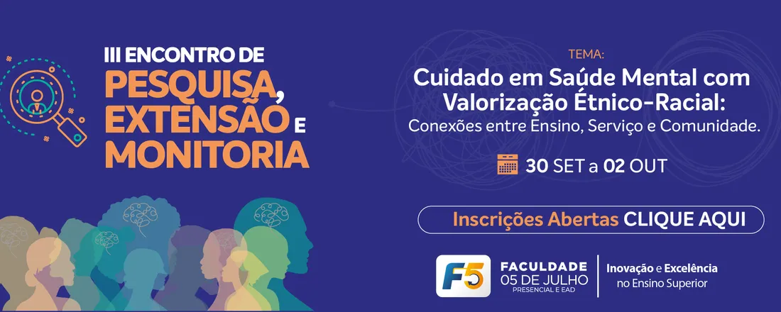 III Encontro de Pesquisa, Extensão e Monitoria da F5