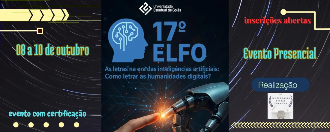 17º ELFO - Encontro de Letras de Formosa