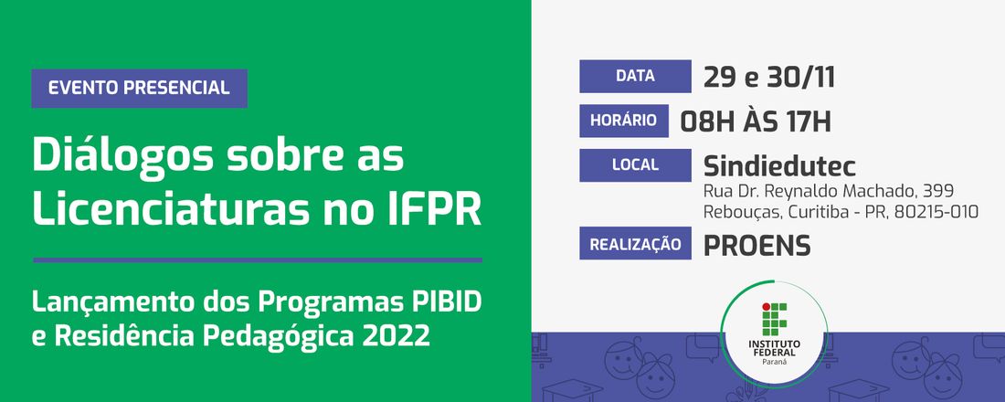 Diálogos sobre as Licenciaturas no IFPR