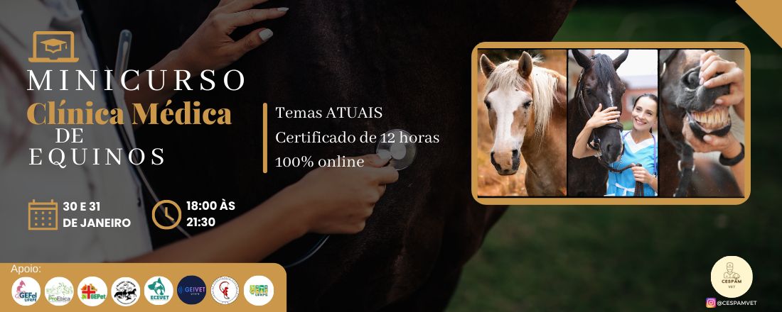 Minicurso de Clínica Médica de Equinos
