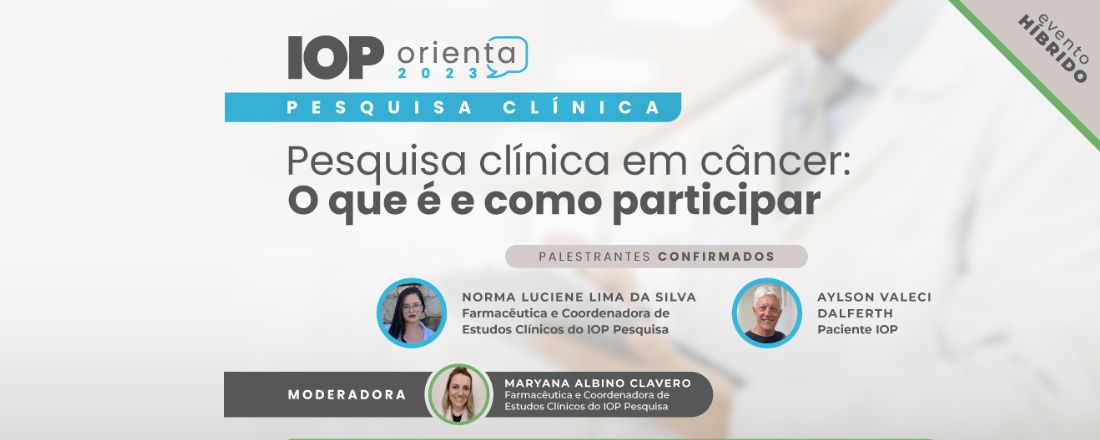 IOP ORIENTA - Pesquisa Clínica