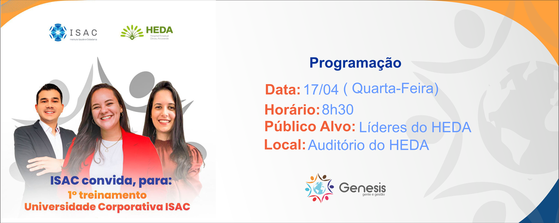 Treinamento Universidade Corporativa ISAC